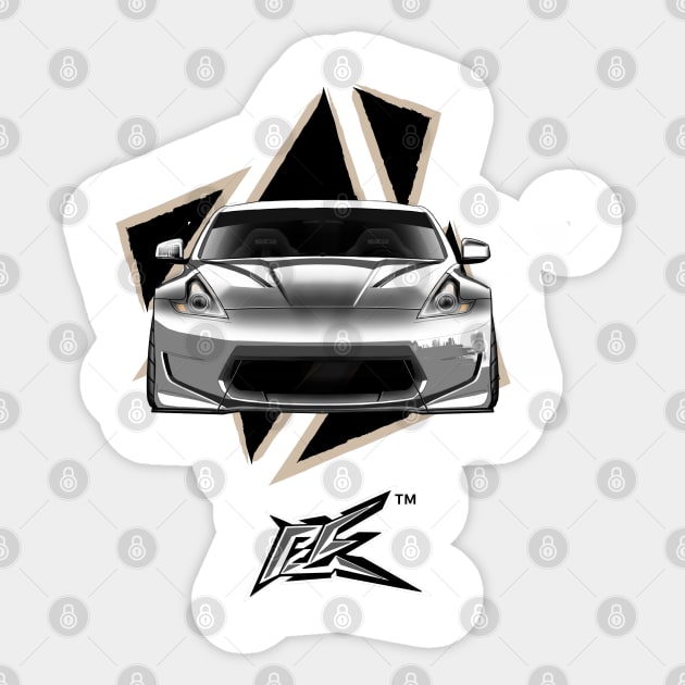 nissan z33 fairladyz 370z Sticker by naquash